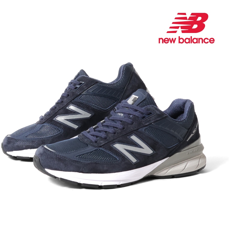 NEW BALANCE / ニューバランス M990 v5 Made in USA - NAVY / ネイビー