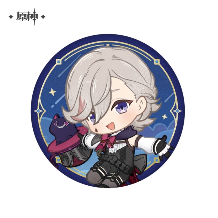 原神 星光からの手紙シリーズ ちびキャラ缶バッジ Genshin リネ 原神
