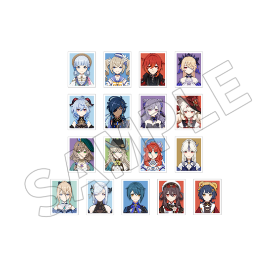 原神 テイワットスタイルカフェシリーズ 証明写真SET すべて商品