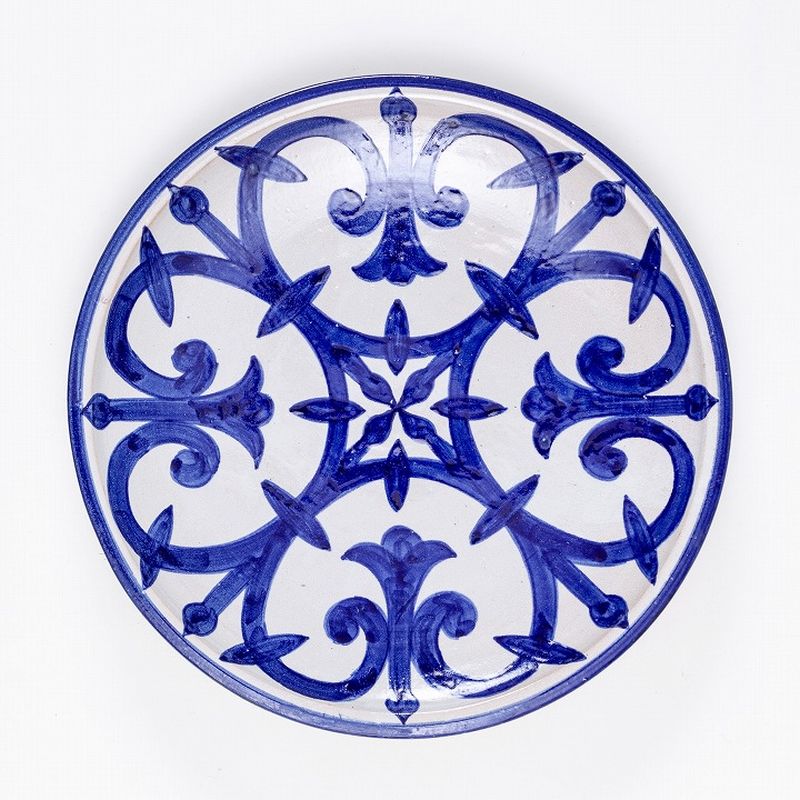 モロッコ3大陶器】フェズ プレート B | 大原真樹セレクト | FATIMA MOROCCO