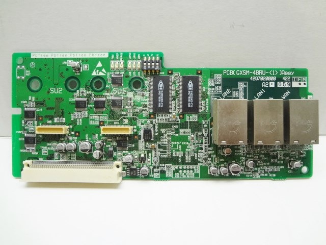 NTT GXSM-4BRU-＜1＞ 4CHブロードバンドルータユニット |中古, NTT,GX