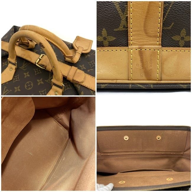 ルイ ヴィトン クルーザーバッグ 40 ブラウン ベージュ モノグラム