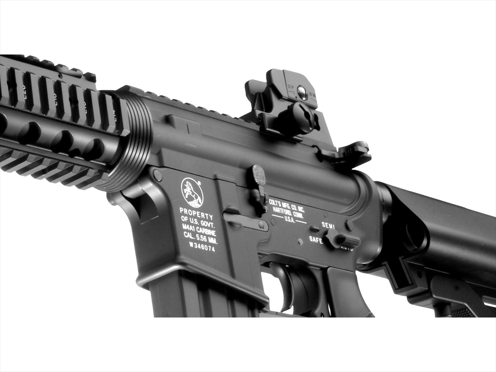 訳あり格安 SOPMOD M4 次世代電動ガン スコープ付き 次世代電動ガン