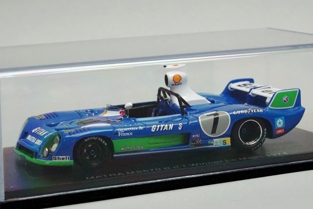 1/43 スパーク 43LM74 マトラ MS670B ルマン24h 優勝 1974#7, Boost