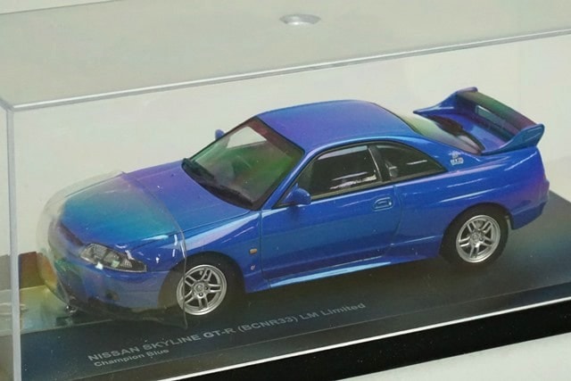 1/43 京商 03342BL 日産 スカイライン GT-R (BCNR33) LM Limited