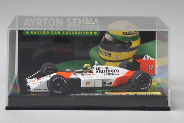 1/43 ミニチャンプス 540884392 マクラーレン ホンダ MP4-4 A.セナ