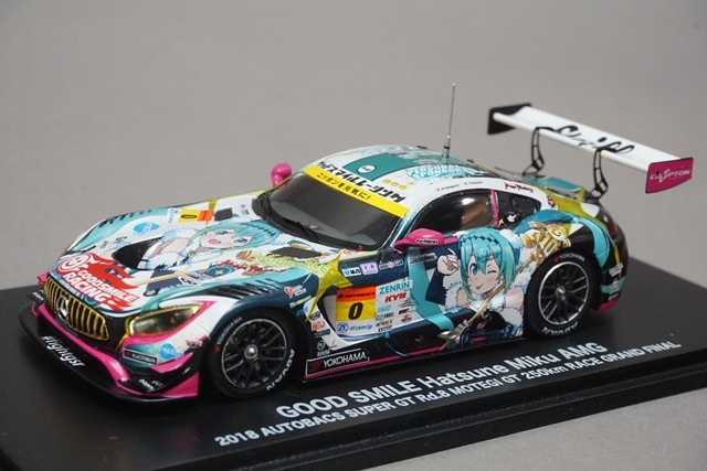 1/43 グッドスマイル 842184 スパーク 初音ミク AMG 2018 最終戦ver