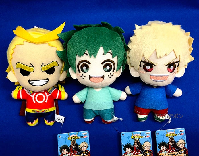 僕のヒーローアカデミア ともぬい ヤングver. 全3種セット（プライズ
