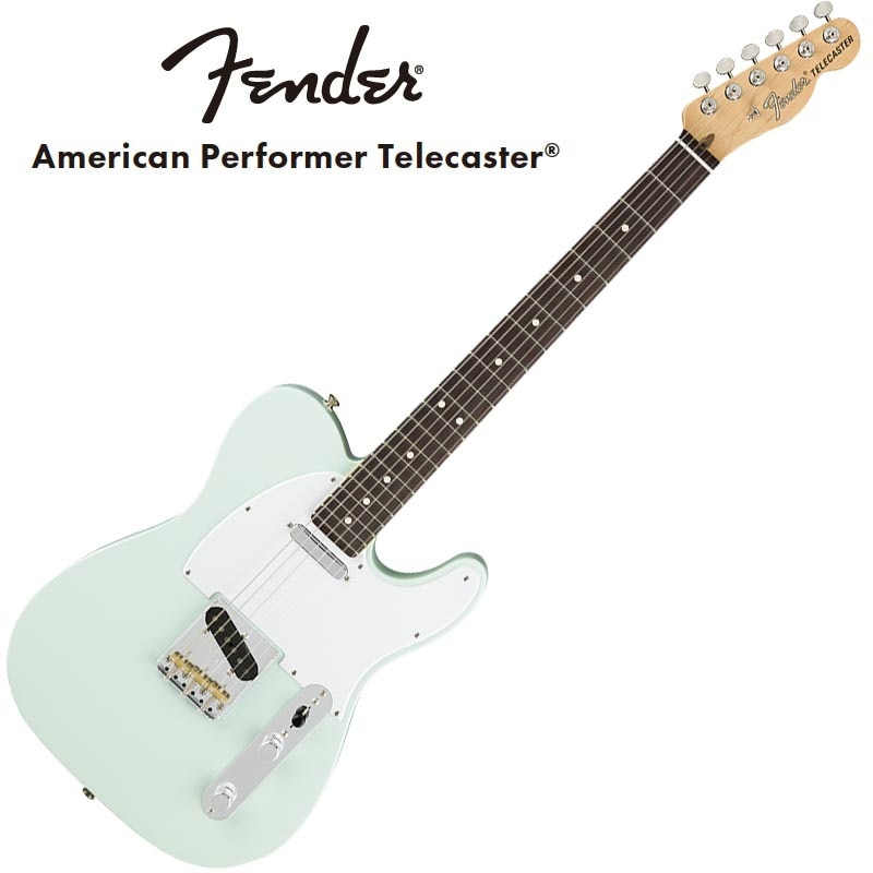 Fender American Performer Telecaster Rosewood Fingerboard Satin