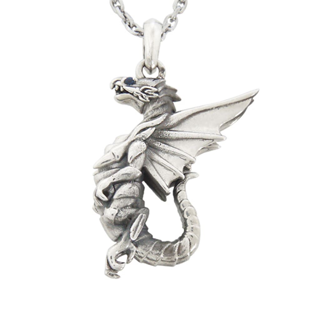 販売終了≪FatimaDesign≫劇場版『遊☆戯☆王』青眼の亜白龍ペンダント