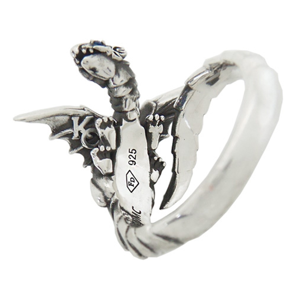 販売終了≪FatimaDesign≫劇場版『遊☆戯☆王』青眼の亜白龍リング