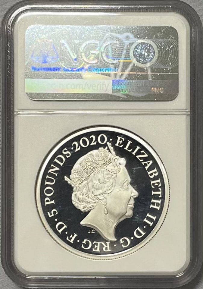動画あり】グレートブリテン 2020年 スリーグレイセス2オンス5ポンド