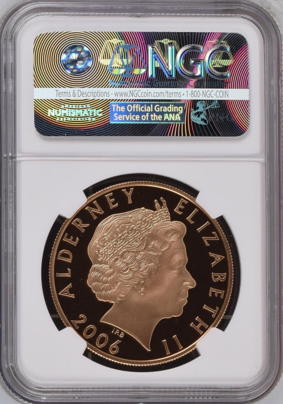 動画あり】【ダイヤ入り】2006年グレートブリテン オルダーニ島