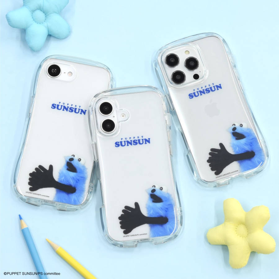 PUPPET SUNSUN (パペットスンスン) iPhone16 対応 クリスタルクリア