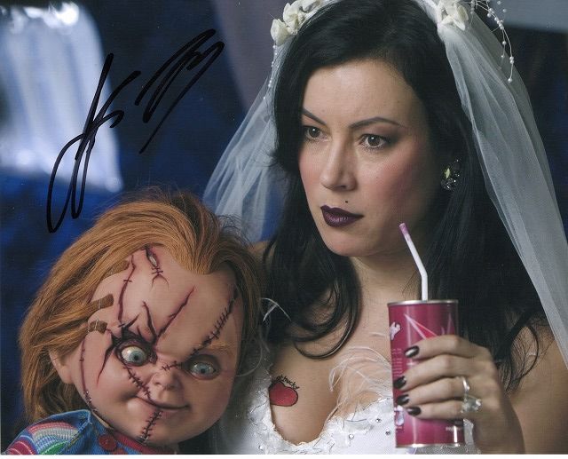 ジェニファー・ティリー直筆サイン入り写真□チャイルド・プレイ