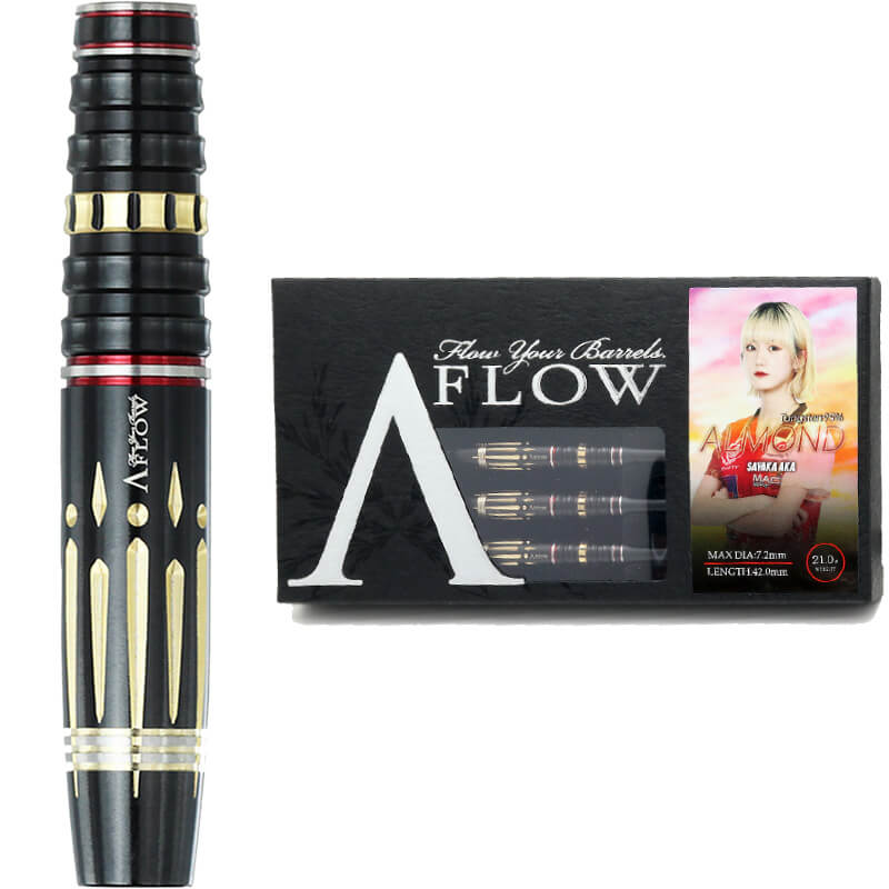 ダイナスティー ALMOND アーモンド 2BA21g 阿嘉紗香選手 ダーツ バレル