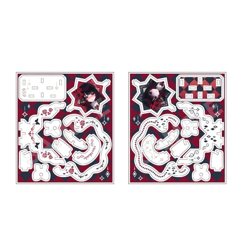 ♡*様 魔法少女ノ魔女裁判 二階堂ヒロ 缶バッジ 中国CF返礼品 ♡*様