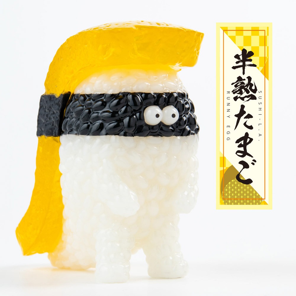 ソフビ/千値練/寿司怪獣 スシエルエー リアル寿司サイズ フィギュア