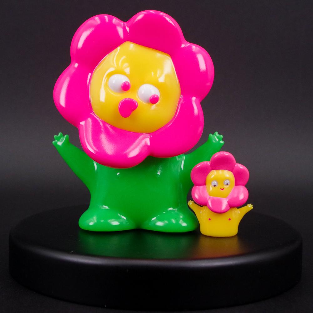 ソフビ/No.517/大花と小花セット｜墓場の画廊ONLINE STORE