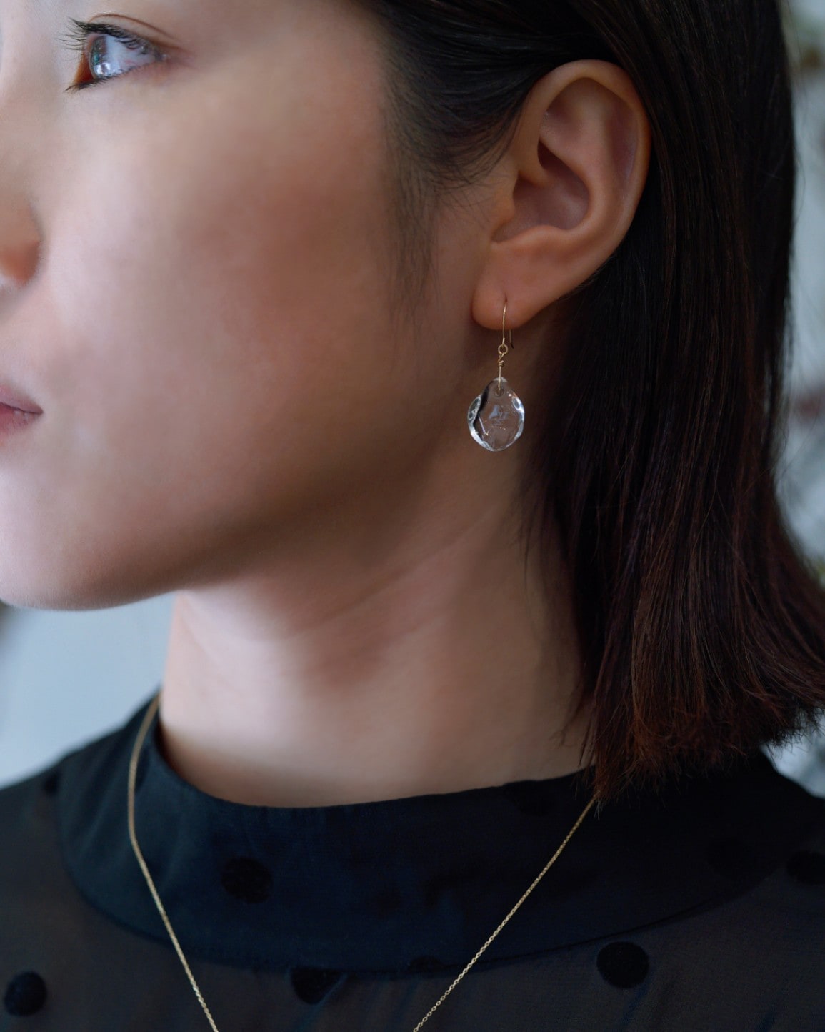 ピアス ウィンク K18