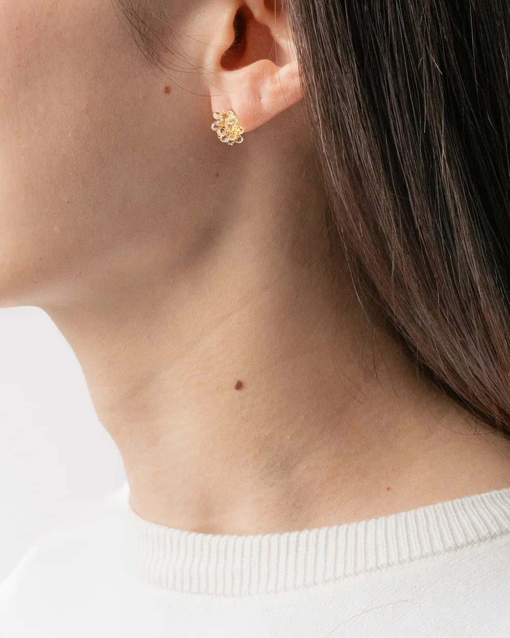 ピアス ミモザ イエロー 数量限定