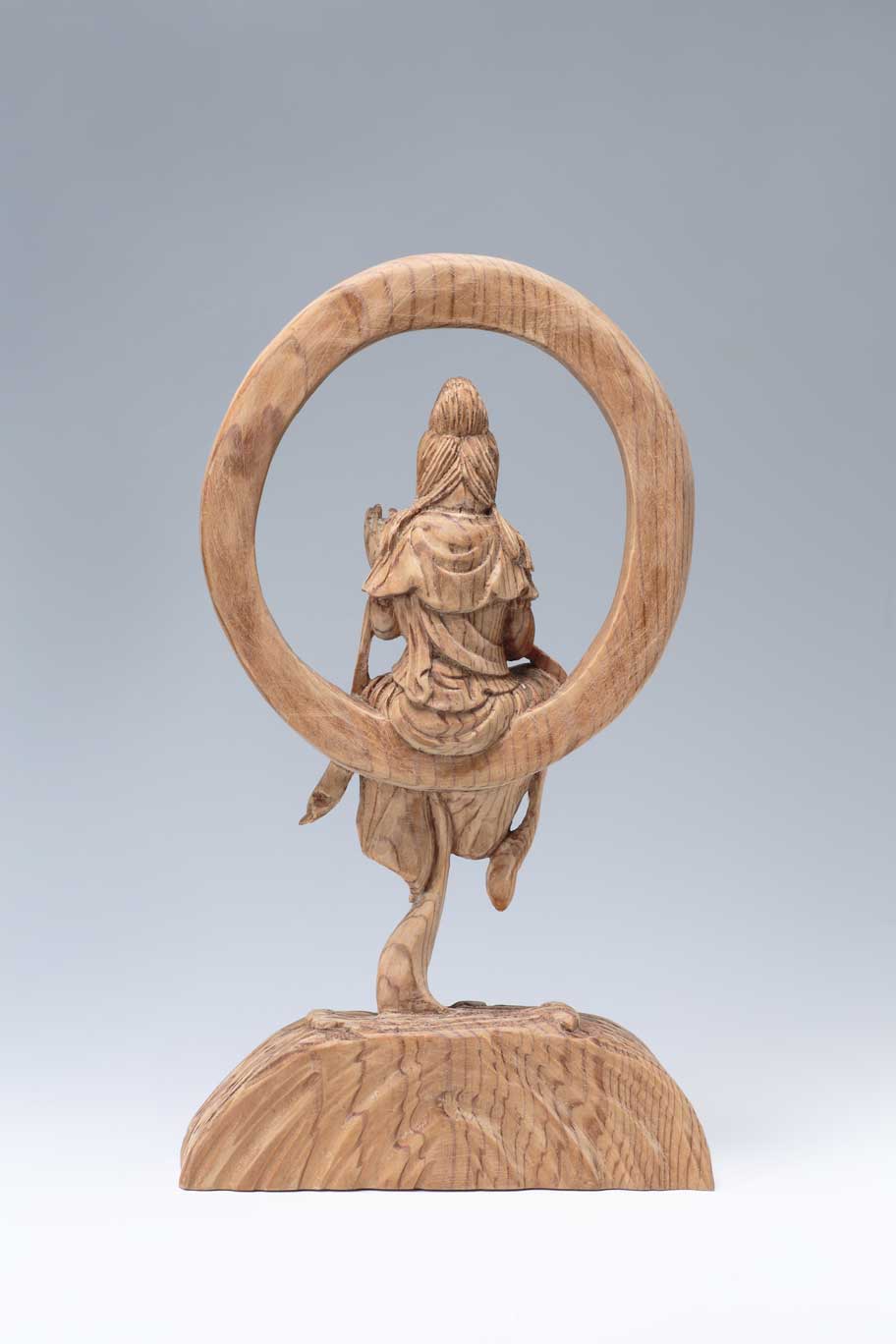 屋久杉 円光観音像【ポイント5％還元中】 : アートの友社 屋久杉一