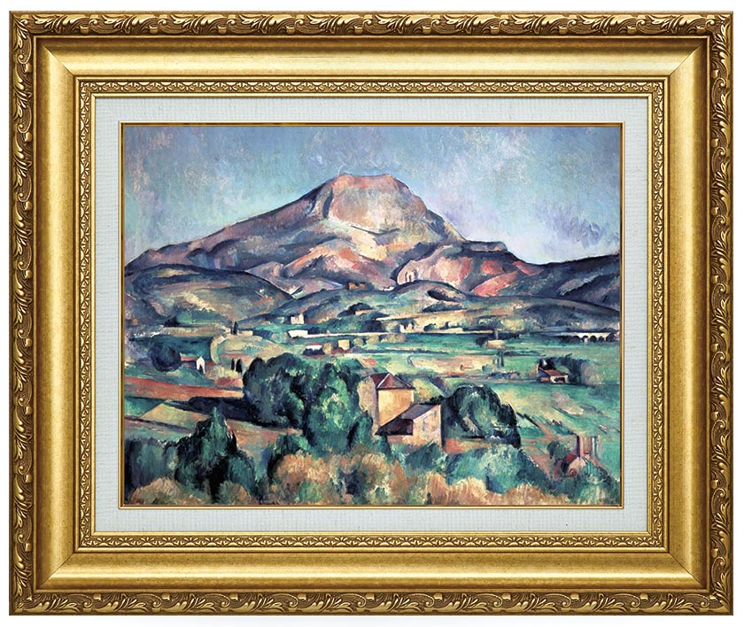 立体複製名画 セザンヌ「サント・ヴィクトワール山」 : アートの友社