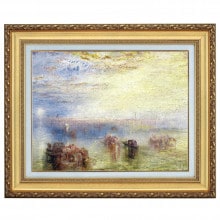 ターナー 「ヴェニスに近付く」 6号 立体複製名画 【5％ポイント還元中