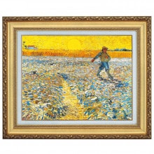 ゴッホ 「ひまわり」 4号 西洋絵画 立体複製名画 【5％ポイント還元中