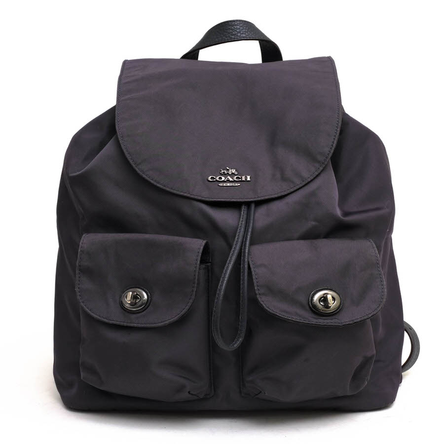 COACH F58814 Billie Backpack in Charlie Nylon / コーチ 巾着型 一部