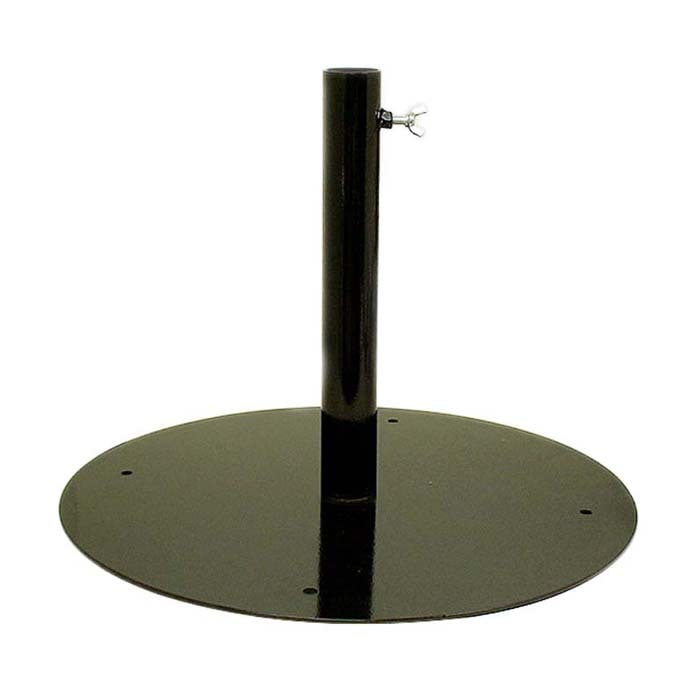 野点傘に設置に 安定感抜群 鉄製傘立て台