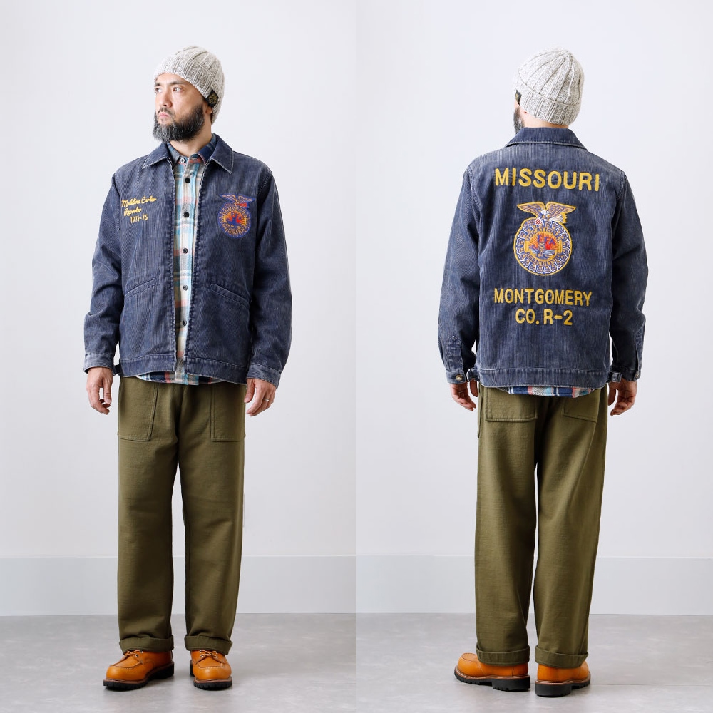 う*い様 24時間以内発送‼️ FFA JACKET ファーマーズ コーデュロイ HEATH】FFA JACKET<br>コーデュロイ ファーマーズジャケット｜アメカジ