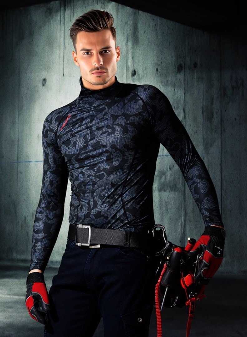 Z-DRAGON】 78104 ハイネックロングスリーブ [秋冬]＜名入れ刺繍加工