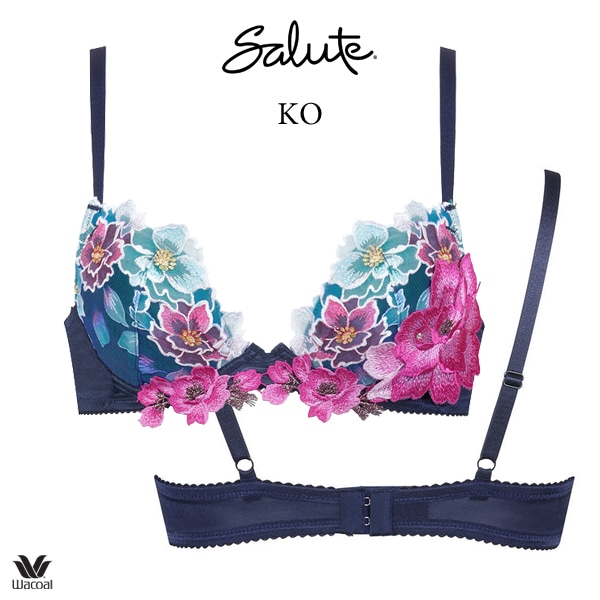 ワコール サルート 03G ブラジャー BTJ703 3/4カップワイヤー フロント