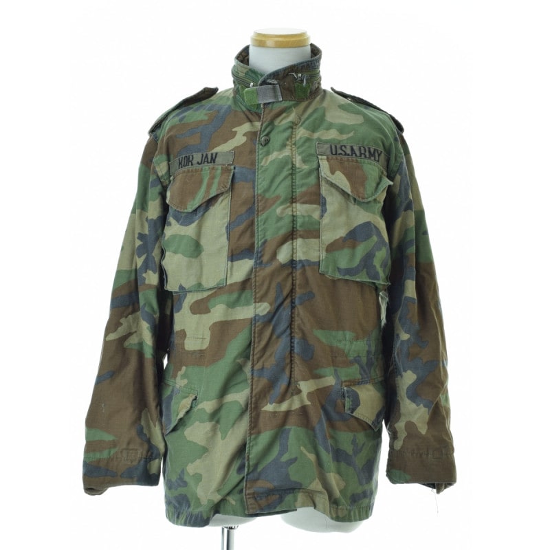 ブランド古着】US ARMY / ユーエスアーミー 80s M-65 M65 ウッドランド