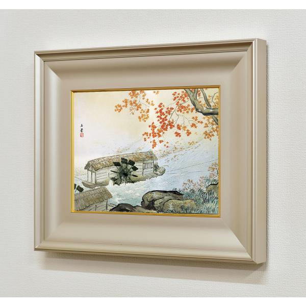 絵画 川合玉堂 （かわいぎょくどう） 清流紅葉（せいりゅうこうよう