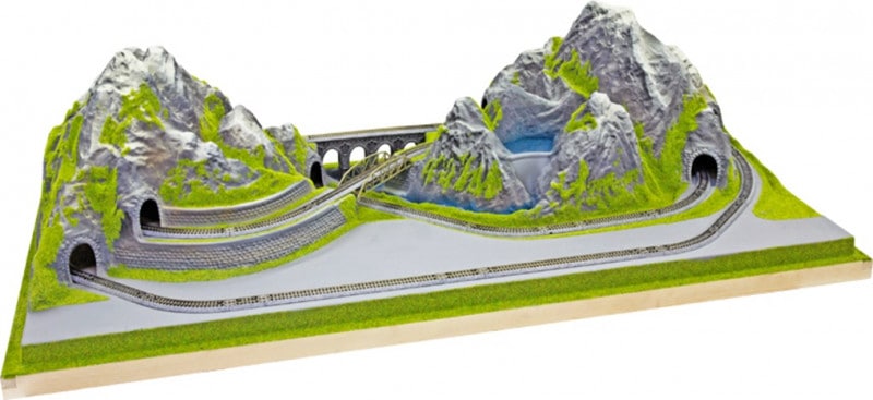 KATO(ラウンドハウス) Nゲージ アルプスの氷河特急デスクトップ