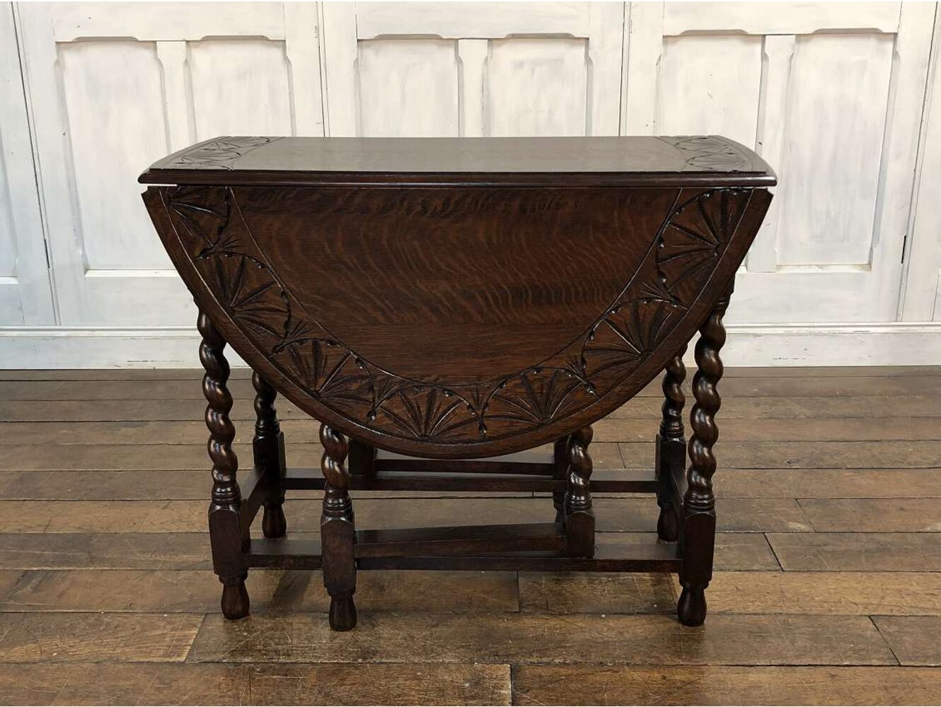 イギリス アンティーク 家具 ゲートレッグテーブル ダイニング 英国