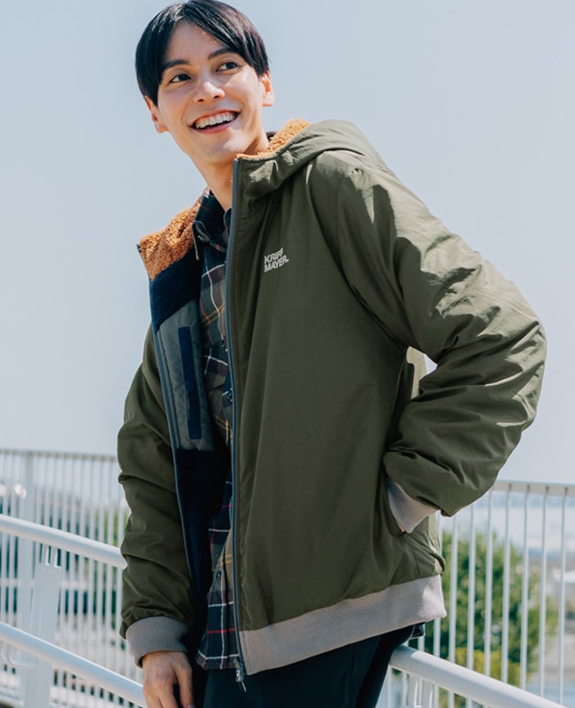 マッチさん専用】リアスRearth ウェーディングジャケット L グリーン