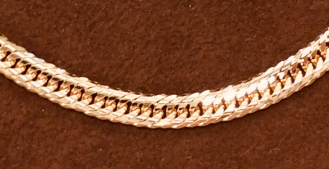 18金 喜平ネックレス K18 20面カットトリプル 50cm 50g 造幣局検定