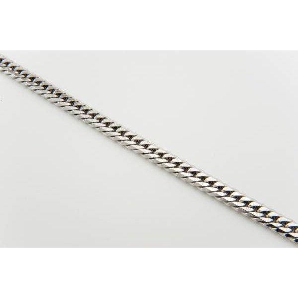 プラチナ850 喜平ネックレス Pt850 6面カットダブル 200g 50-60cm