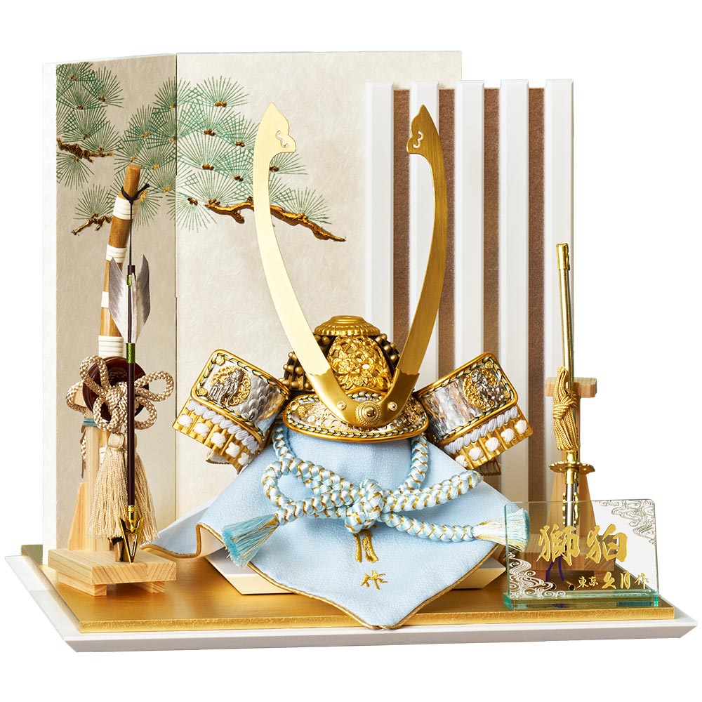 加藤峻厳作 竹雀之兜飾り 国宝シリーズ S5058 | 兜飾り | 【公式