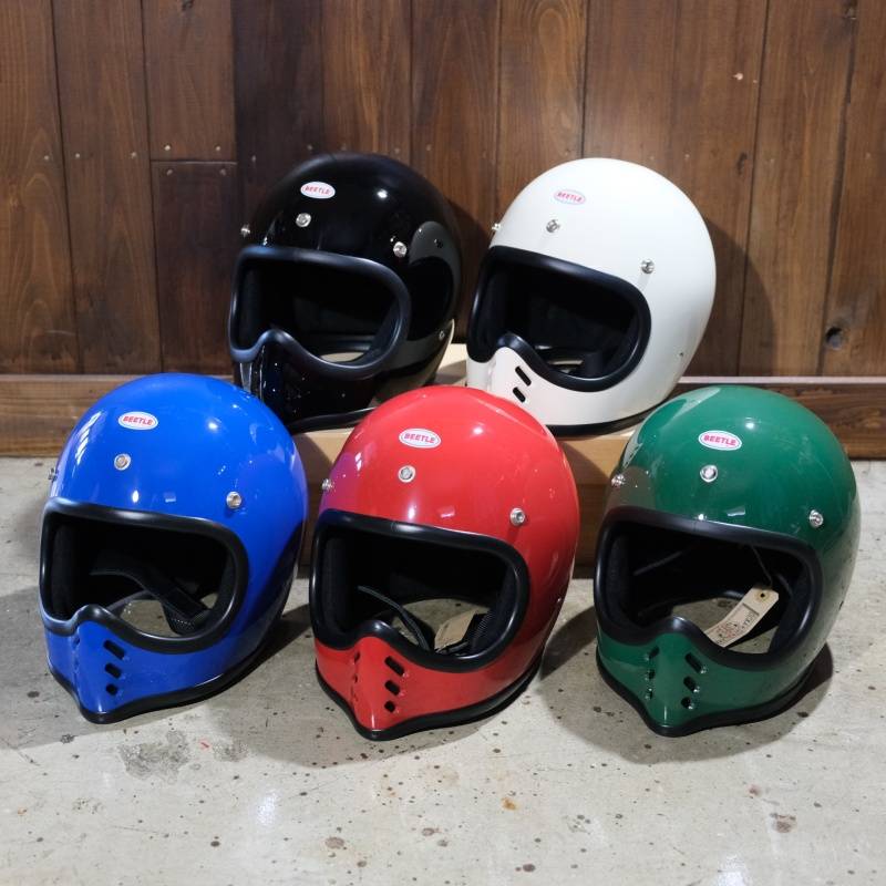 OCEAN BEETLE オーシャンビートル 【MTX】モトクロスヘルメット 装飾用