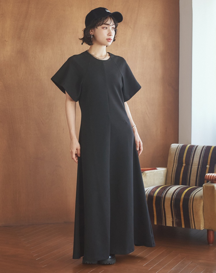 flare sleeve long dress | DRESS | LAULEN（ローレン）