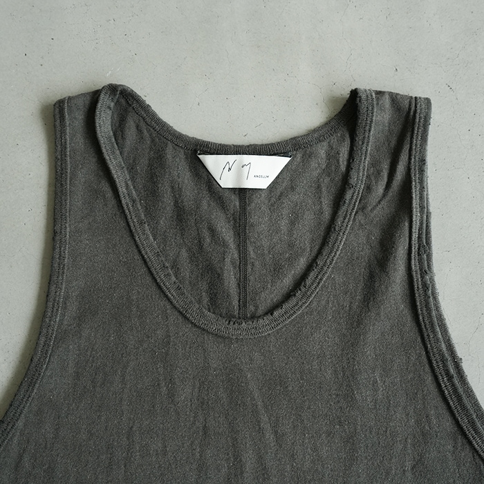 anc-ct141) / ANCELLM (アンセルム) /DAMAGE TANK TOP（ダメージタンク