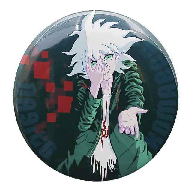 ダンガンロンパ 渋谷 コラボ カフェ 缶バッジ 狛枝 凪斗 ダンガン