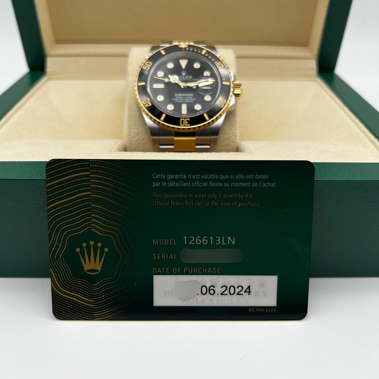 ロレックス サブマリーナデイト 126613LN ブラック 41mm - ブランド品