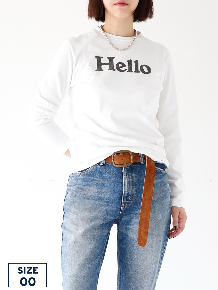 HELLO L/S TEE | ALL | MADISONBLUE