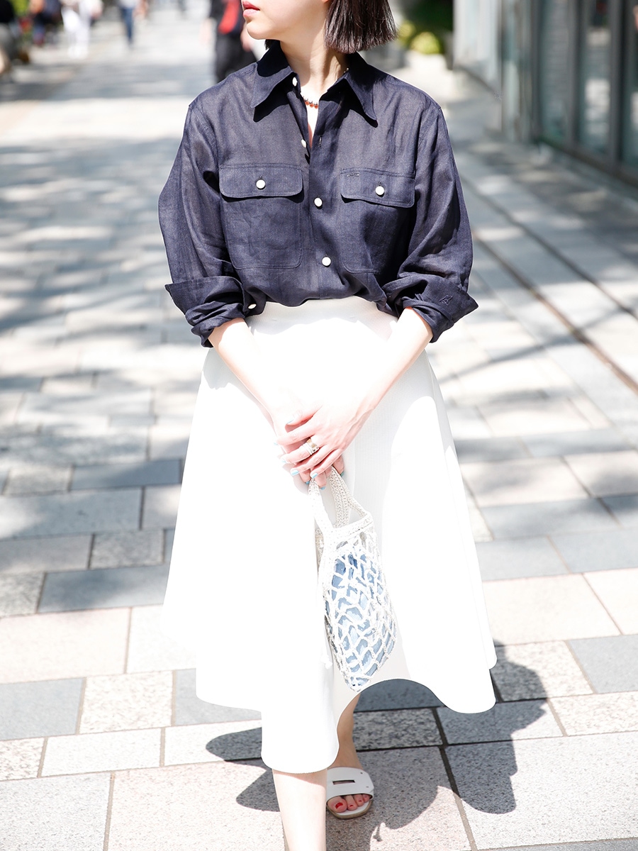 DOUBLE FACE MI-MOLLET FLARE | KNIT | MADISONBLUE