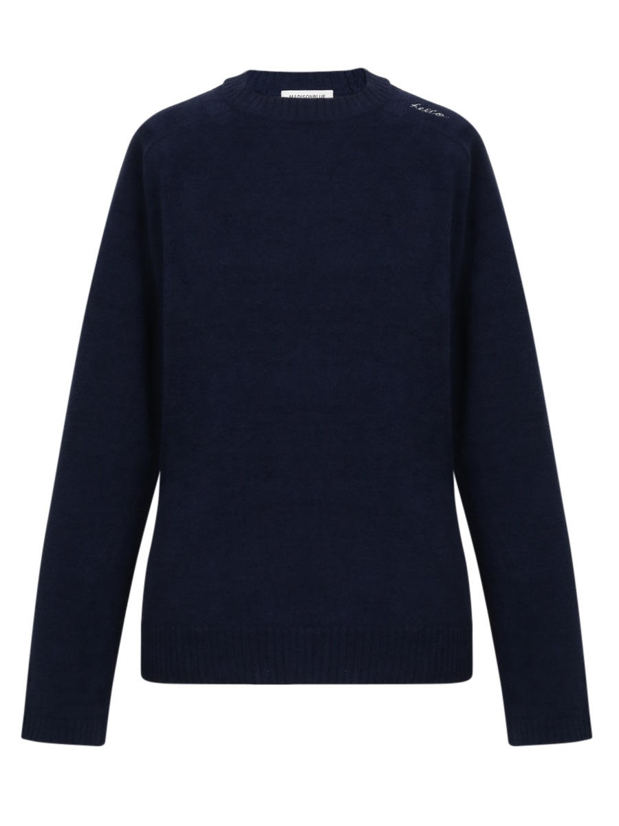 HELLO CREW L/S PO MOLE | KNIT | MADISONBLUE